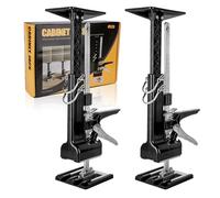 Guolich Lot de 2 bras de levage pour porte de placard à économie de main-d'œuvre - Cric de serrage - Système de nivellement multifonction de la hauteur - Dispositif de levage pour porte, meuble,