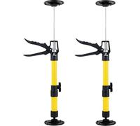 Guolich Lot de 2 supports de montage télescopiques pour plafond - 50 à 115 cm - Charge maximale : 30 kg - Échafaudage télescopique - Filet pour chat - Hauteur réglable - Pour cloisons sèches,