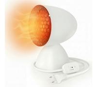 GUOMIS Lampe infrarouge,Infrared light therapy,Lampe infrarouge chauffante,150 Watt, avec minuterie et température réglable, angle réglable, pour détendre les muscles fatigués. (Blanchâtre)