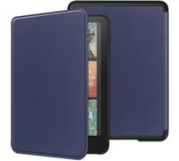 GUOP-Étui Compatible Avec Kindle Paperwhite 7 Pouces 12Th Gen. 2024/Kindle Colorsoft Signature Edition,Housse Coque De Slim Léger Avec Veille/Réveil Automatique,Résistant À L'Eau,Bleu Foncé