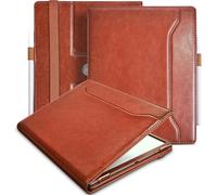 GUOP-Étui Pour E-Book Onyx Boox Go 10,3"" - En Cuir Synthétique - Avec Dragonne,Porte-Stylo Et Fonction De Mise En Veille Automatique - Marron