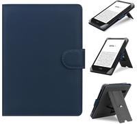 GUOP-Étui Universel Pour 6-6.8¿ Pocketbook/Tolino/Sony E-Book Reader 6.8¿ Kindle Paperwhite/6¿ Kindle 2022 & 2019/Kobo Clara Hd/Kobo Clara 2E Coque Housse Avec Support,Bleu