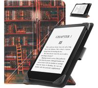 Guop-Étui Universel Pour 6.8"" 7"" Ereaders,Folio Stand Coque Housse Pour 6.8 Pouces 7 Pouces Kindle Paperwhite/Kobo/Voyaga/Lenovo/Sony Ereader-Library