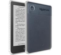 Guop-Skn Coque Pour Kobo Clara 2e Case 6" Cover [Coins Renforcés] Antichoc Mince Anti-Jaunissement Gel De Silicone Dos Clair Léger Mat Poignée Côtés Pare-Chocs Tpu Pour Ereader - Transparent