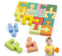 Guopai Puzzle en Bois Montessori pour Enfant 2-4 Ans, Jeu Éducatif de Tri de Formes, Développement Cognitif, Reconnaissance des Couleurs et Coordination Main-Œil