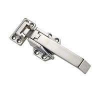 GUOQGXAY Serrure de poignée de Porte scellée for Four à Vapeur, congélateur, en Acier Inoxydable ou en Alliage de Zinc, équipement électrique Industriel couramment utilisé, 1 pièce(Stainless Steel)