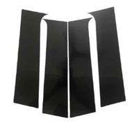 GUOQINGLH Garnitures Pilier Fenêtre Voiture pour Peugeot 206 1998-2012, Autocollant Colonne B/C Centrale Poteaux Pilier Garniture Montants Porte Poteaux Accessoires