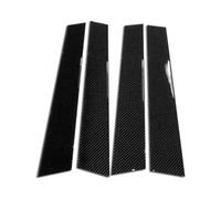GUOQINGLH Garnitures Pilier Fenêtre Voiture pour VW Golf 6 2009-2013, Autocollant Colonne B/C Centrale Poteaux Pilier Garniture Montants Porte Poteaux Accessoires,B/Carbon Fiber Look