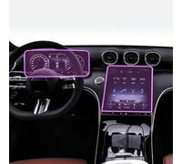 GUOSHENGYO Film de protection d'écran de navigation en verre trempé pour Mercedes Benz Classe C W206 2022-23
