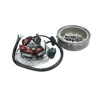 guostar Moto Redresseur Kit Volant D'inertie Magnéto Stator D'allumage Moteur pour Lifan 140 140cc 1P55FMJ Moteurs Horizontaux Démarreur Coup Pied pour Saleté Pi pour LF140 Magnéto Stator