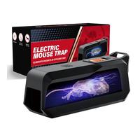 GuoTing Piège à Souris électrique, Piège à Souris,Haute efficacité pour capturer Les rongeurs, piège réutilisable, adapté à Une Utilisation en intérieur et en extérieur