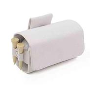 GUOXIAD Golf Ball Bag Hanger with Tees Organizer, Golf Accessory Bag(White)