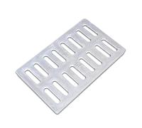 GUOXIAD Grille De Caniveau en Résine, Robuste Et À Drainage Rapide, 50 Cm De Long, for Garage, Parking, Usine, École Ou Route(Long Hole 30x50x4cm)