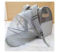 GUOXIAD Sac À Dos Extensible for Animaux De Compagnie, Large Space Cat Travel Case, Sac Respirant for Petit Chien, Sac Portable D'extérieur for Animaux De Compagnie