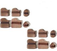 Guoxiaoniu Makeup Puff, Foundation Sponge Puff,Chocolate Powder Puff Foundation Puff Soft Foundation Applicator, Makeup Puff Pack, Reusable Beauty Sponges Puff (12pcs)