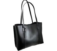 GUOXU Grand sac fourre-tout sac à bandoulière(Black)