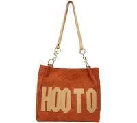 GUOXU Sac à bandoulière Grand sac fourre-tout(Brownish Red)