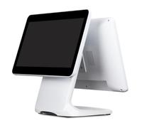 guoyjmm Caisse Enregistreuse pour Petites Entreprises, Caisse Enregistreuse Intelligente Tout-en-Un avec écran Tactile, écran Tactile 15,6", éCran Client 13,3", N2930, 4 Go de RAM, 64 Go de SSD