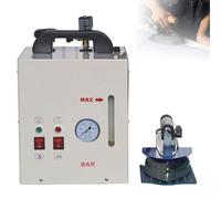 guoyjmm Fer à Vapeur Professionnel, Centrale Vapeur Industrielle 1600 W, avec Manomètre, Chaudière 4 L, Tête de Repassage 900 W, pour Magasins de Vêtements, Blanchisseries et Usines