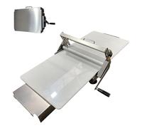 guoyjmm Laminoir à Pâte Pliable, Laminoir Manuel à épaisseur Réglable, Laminoir à Pâte Professionnel, pour Pizzas, Croissants, Pâtisseries et Fondants,400