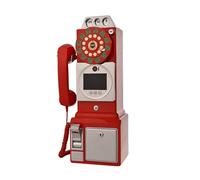 guoyjmm Livre d'or Audio pour Mariage, Enregistrement de Messages Audio Personnalisés, 32 Go D'espace de Stockage, pour Mariages, Remises de Diplômes, Anniversaires et Baby Showers,Red