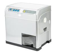 guoyjmm Machine à Décortiquer Le Riz Domestique, Machine à éplucher Le Riz Automatique, Machine à éplucher Le Riz, Machine à éplucher Le Riz Brun Clair, Séparateur de Son de Riz