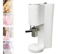 guoyjmm Machine à Glace Spaghetti, Machine à Glace 80 W, Machine à Glace en Acier Inoxydable, 4 Moules Interchangeables, 30 L/H, pour PâTisseries