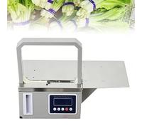guoyjmm Machine de Cerclage à Ruban Thermofusible, Machine de Cerclage Électrique Automatique, Machine de Cerclage Industrielle de Table, pour Supermarchés, Restaurants et Bureaux