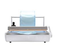 guoyjmm Machine de Scellage Thermique Automatique pour Emballages Médicaux, équipement de Scellage sous Vide, Largeur de Scellage Maximale de 250 mm, Température Réglable