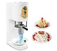 guoyjmm Presse à Glace Commerciale 80 W pour Spaghettis, Machine à Glace, Machine à Glace Commerciale pour Spaghettis, Machine à Glace avec 4 Moules, Machine à Nouilles Glacées