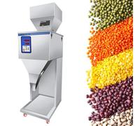guoyjmm Remplisseuse de Poudre 10-999 G, Automatique en Acier Inoxydable, Doseuse de Particules, Distributeur de Particules, pour Farine, Haricots, Graines et Céréales