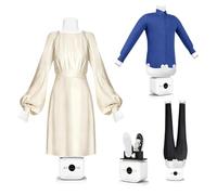 guoyjmm Repasseur Automatique, Sèche-Linge Électrique Portable, Température et Minuterie Réglables, Séchage à 360° sans Zones d'Ombre, Fer à Repasser pour Chemises, Chaussures et Pantalons B