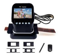 guoyjmm Scanner de Films, Diapositives et Négatifs Photographiques, Résolution Interpolée de 22 MP, Convertit Les Négatifs et Diapositives 35 mm, 126 127 135 en JPEG Numérique