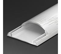 Guoyoocc 1 m Passe Câble Sol,Couvre-Câble de Sol,Protection Cable au Sol en Alliage Aluminium,Couvercle de Cordon Auto-Adhésif,pour Le Bureau,la Maison,EntrepôtQuatre Couleurs