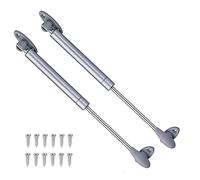 Guoyoocc 2Pcs Vérins à Gaz,Ressort à Gaz,Amortisseurs à Gaz d'origine Porte,Hydraulique Amortisseur de Porte Armoire Meuble de Cuisine Abattant Ressort Verin à Gaz,20 N ~ 150 N,2 Styles