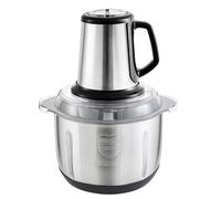 Guoyoocc Hachoir Electrique à Viandes avec Moteur Puissant et Bol en Acier INOX 5L,2 Niveaux de Vitesse et 5 Lames en INOX,Multifonction Hachoir Viande pour Viande,Légumes et Fruits