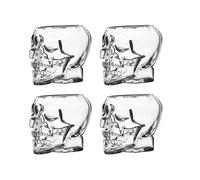 Guoyoocc Verres à cocktail en verre sans plomb de haute qualité,Chope à Biere crâne créatifs,verres à whisky,pour Bières,vins et spiritueux,Cadeau Parfait pour Les Amateurs de Whisky