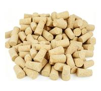 GUOYOU 50 Pièces Naturel Colmaté Bouchon Bouteille Vin, Bouchon Liege | Travaux Manuels Coniques Bouchons, Réutilisables Remplacement Wooden Cork Lids pour Bricoler Décorer 22 x 17 x 35MM