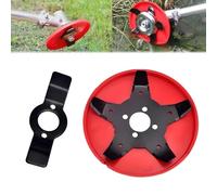 GUOYOU Accessoires Débroussailleuse,2 Pièces Disque Lame Debroussailleuse Tete Brosse,pour Outillage de Jardin、Pelouses、Jardins、Rizières、Utilisation Amphibie、Zone de Plantation Agricole