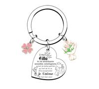 GUOYU Cadeau Fille Idee Cadeau Ado Fille Mere Porte Clef Femme Anniversaire Idee Femme Utile Belle Je t'aime