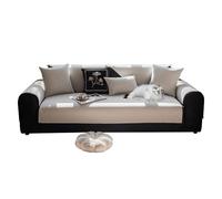GUOYUYU Housse de Canapé D’Angle 120 x 210 cm Protection Antisalissure, Housse de Canapé Dangle -Matelassé, Adapté à Toutes Les Saisons et Personnalisable, pour Protection des Meubles de Salon, Blanc