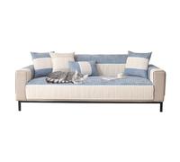 GUOYUYU Revêtement de Canapé 70 x 110 cm Housses pour Meubles 4/3/2/1 Places Couvre Canapé, Adapté à Toutes Les Saisons et Personnalisable, Convient Aux Enfants, Chiens, Chats, Bleu