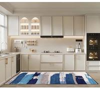 GUOYUYU Tapis de Cuisine Devant Evier 55 x 155 cm Facile à Nettoyer/Lavables Tapis de Cuisine Lavable Antidérapant Plusieurs Style et Dimensions pour Cuisine/Couloir/Passage, A