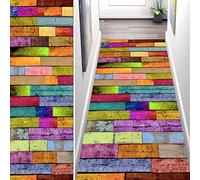 GUOYUYU Tapis de Passage/Tapis de décoration 100x200cm Lavable Antidérapant Surface Douce Tapis Cuisine Devant Evier pour Hall, Cuisine, Entrée, D