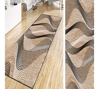 GUOYUYU Tapis de Salon Chambre 60x230cm Tapis Cuisine lavables absorbants antidérapants Paillasson Exterieur pour Les Chambres Jeunes Adulte Fille Garcon, F
