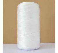 GUOZHAN Fil de Coton et Soie glacée d'été léger de 2,5 mm, 250 g/Rouleau, Fil à Crocheter pour Chapeaux, Sacs, travaux manuels, Ruban Plat, Fil Creux pour Crocheter