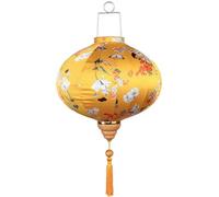 GUOZHAN Lanterne Chinoise en Soie de 12/14 Pouces, Style Ancien, Lanterne de Palais, pour Restaurant, Salon de thé, fête de la mi-Automne, décoration de fête