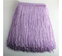 GUOZHAN Lot de 3 mètres de Franges en Dentelle Polyester de 30 cm de Long, pour Jupe de Danse Latine, Rideau, Franges à Coudre