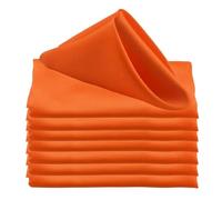 GUOZHAN Lot de 30 Serviettes carrées en Satin de 30 cm, mouchoirs, Serviettes de Table, pour décoration de fête de Mariage, Anniversaire, Noël, torchon en Tissu