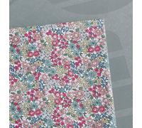 GUOZHAN Tissu Popeline de Coton Fleuri 40S Style Liberty, imprimé numériquement, pour Couture, Robe, Jupe, Enfant